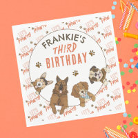 Puppy Paw-ty Verjaardagsfeestje