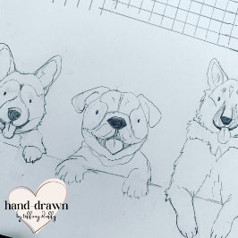 Puppy Paw-ty Verjaardagsfeestje Servet