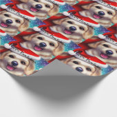 Puppy Pawlidays Cadeaupapier (Hoek)