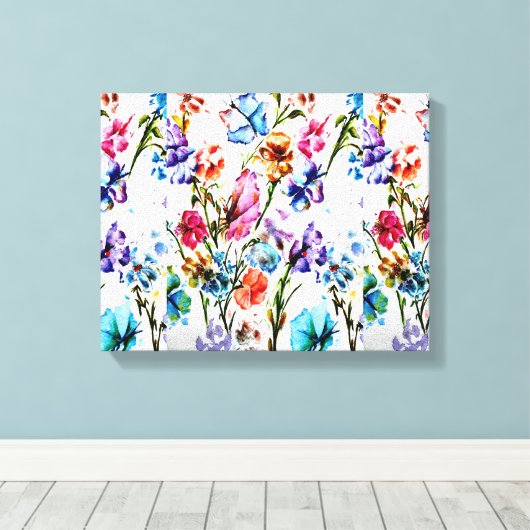 PUPPY PAWS | CANVAS PRINT (Insitu (Houten vloer))