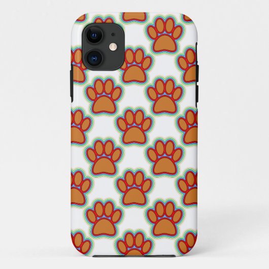 Puppy Paws Case-Mate iPhone Case (Achterkant)