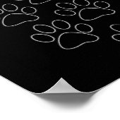 Puppy Paws Dog Prints Dad Pup Mom Good Boy New Res (Hoek)