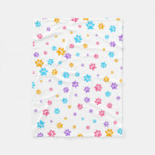 Puppy Paws Fleece Blanket Deken (Voorkant)