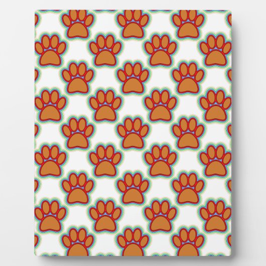 Puppy Paws Fotoplaat (Voorkant)