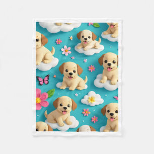 Puppy Paws in de Wolken Deken