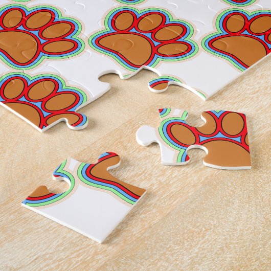 Puppy Paws Legpuzzel (Zijkant)