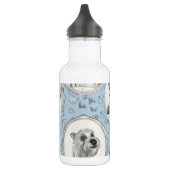 Puppy Paws Metalen Thermos Waterfles (Links)