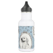 Puppy Paws Metalen Thermos Waterfles (Rechts)