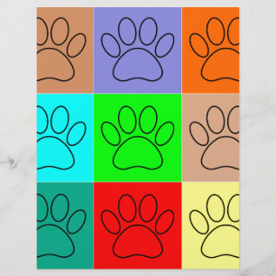 Puppy Paws op vierkante plaatsen bevestigen