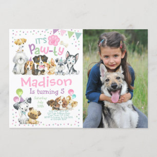 Puppy Pawty Kaart