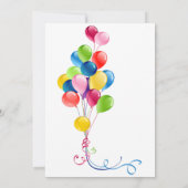 Puppy Pawty - Pet Photo Puppy Birthday Party Kaart (Achterkant)