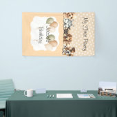 Puppy Pawty Verjaardag Spandoek (Beurs)