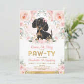 Puppy Pet Dog Kaart (Staand voorkant)