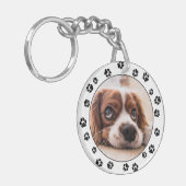 Puppy Photo Sleutelhanger (Voorkant Links)