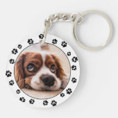 Puppy Photo Sleutelhanger (Achterkant)