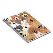 Puppy Pile Party Notitieboek (Rechterzijde)