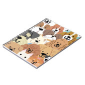 Puppy Pile Party Notitieboek (Linkerzijde)