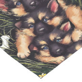 Puppy Pile Table Runner Korte Tafelloper (Hoek)