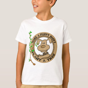 Puppy Plant a Tree Tshirts en Gifts