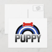 Puppy Play Pride Briefkaart (Voorkant / Achterkant)