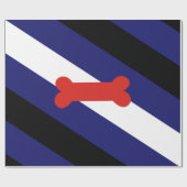 Puppy Play Pride Flag Cadeaupapier (Vlak)