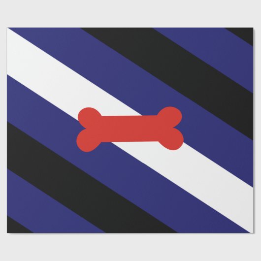 Puppy Play Pride Flag Cadeaupapier (Vlak)