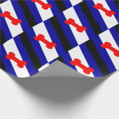 Puppy Play Pride Flag  Cadeaupapier (Hoek)