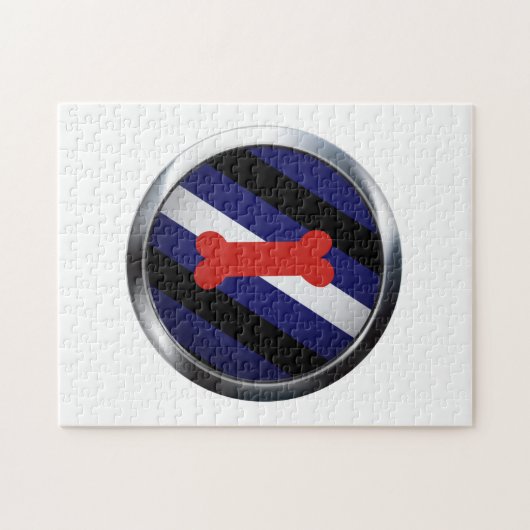 PUPPY PLAY PRIDE MEDALLION LEGPUZZEL (Horizontaal)