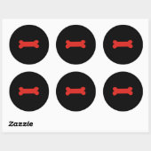 Puppy Play Pride Ronde Sticker (Vel)
