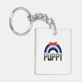 Puppy Play Pride Sleutelhanger (Voorkant Links)