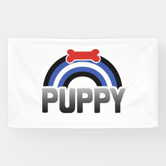Puppy Play Pride Spandoek (Horizontaal)