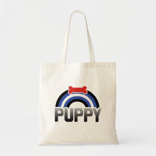 Puppy Play Pride Tote Bag (Voorkant)