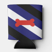 Puppy Play Pride Vlag Blikjeskoeler (Achterkant)