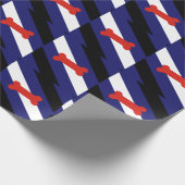 Puppy Play Pride Vlag Cadeaupapier (Hoek)