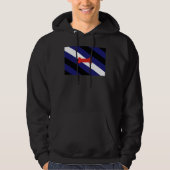 Puppy Play Pride Vlag Hoodie (Voorkant)