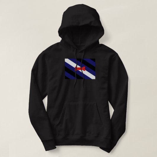 Puppy Play Pride Vlag Hoodie (Design voorkant)