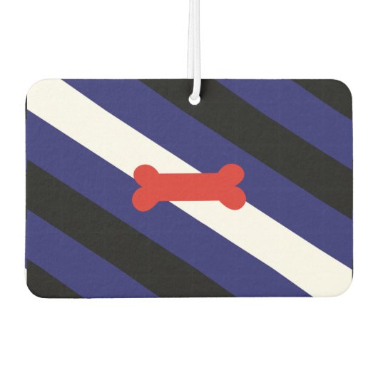 Puppy Play Pride Vlag Luchtverfrisser (Voorkant)