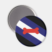 Puppy Play Pride Vlag Magneet (Voorkant / Achterkant)