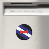 Puppy Play Pride Vlag Magneet (Insitu (Vaatwasser))