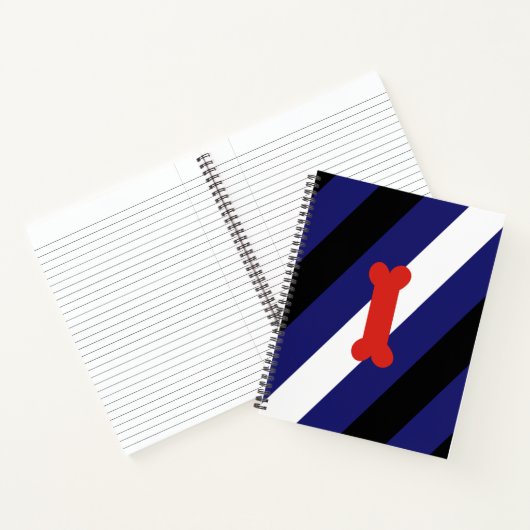 Puppy Play Pride Vlag Notitieboek (Binnen)