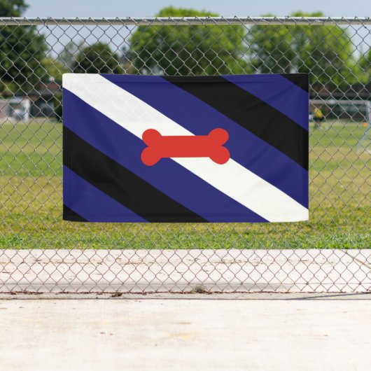 Puppy Play Pride Vlag Spandoek (Insitu)