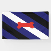 Puppy Play Pride Vlag Spandoek (Horizontaal)
