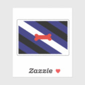 Puppy Play Pride Vlag Sticker (Vel)