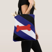 Puppy Play Pride Vlag Tote Bag (Dichtbij)