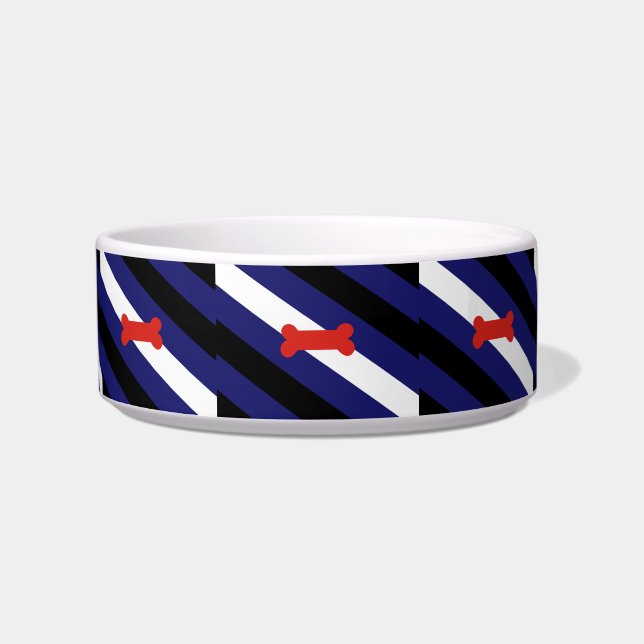 Puppy Play Pride Vlag Voerbakje (Voorkant)