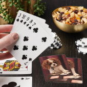 Puppy Plays Cards Speelkaarten (Insitu)