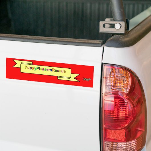PUPPY PLEASERS RECUE LOGO STICKER (Op Truck)