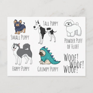 Puppy Poem Briefkaart