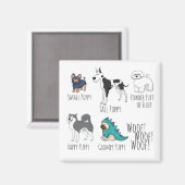 Puppy Poem Magneet (Voorkant / Achterkant)