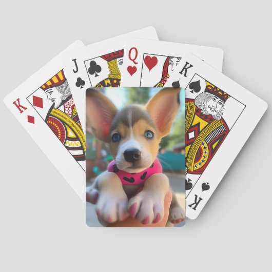 Puppy Pokerkaarten (Achterkant)